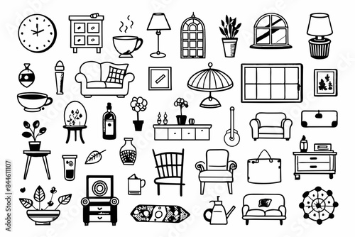 home icons set