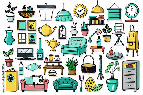 home icons set