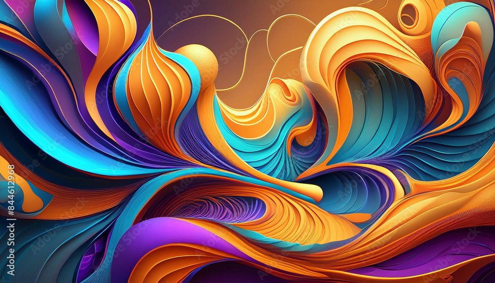 Hyper Realistic Trending Abstract Background Hyper Realistic Trending Abstract Background