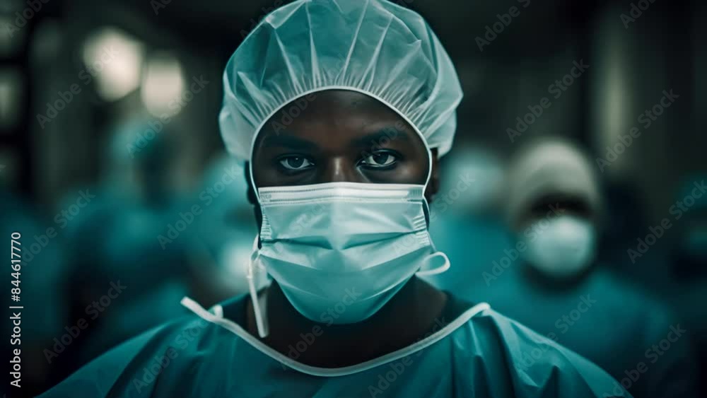 Surgeons and medical professionals in operating room performing surgery Surgeons and medical professionals in operating room performing surgery
