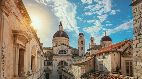 クロアチアのドブロブニク旧市街01