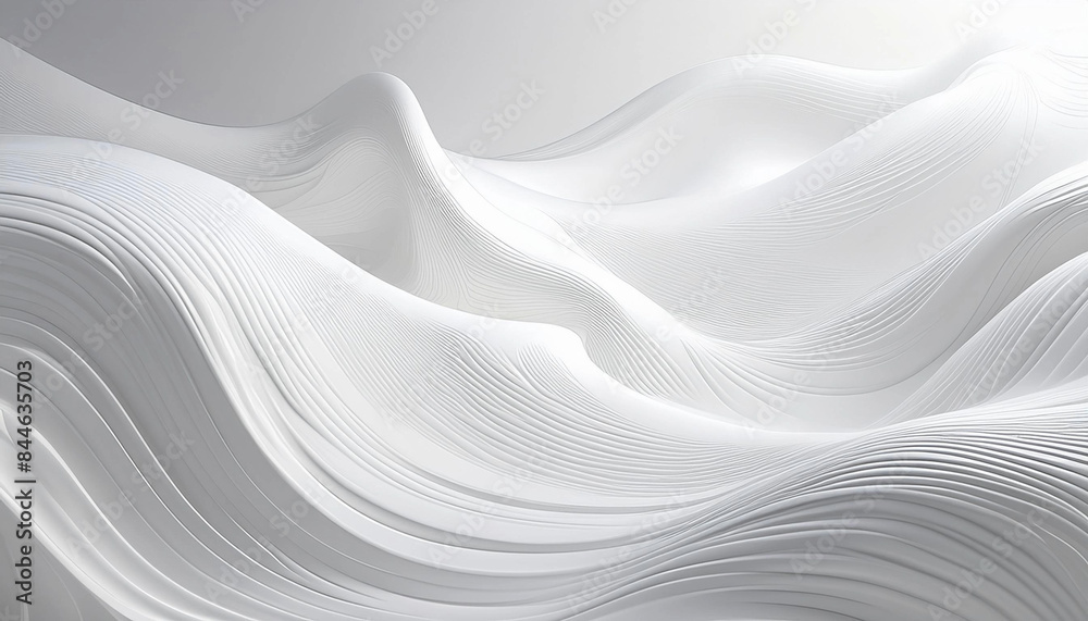 Obraz premium Hyper Realistic Abstract White background