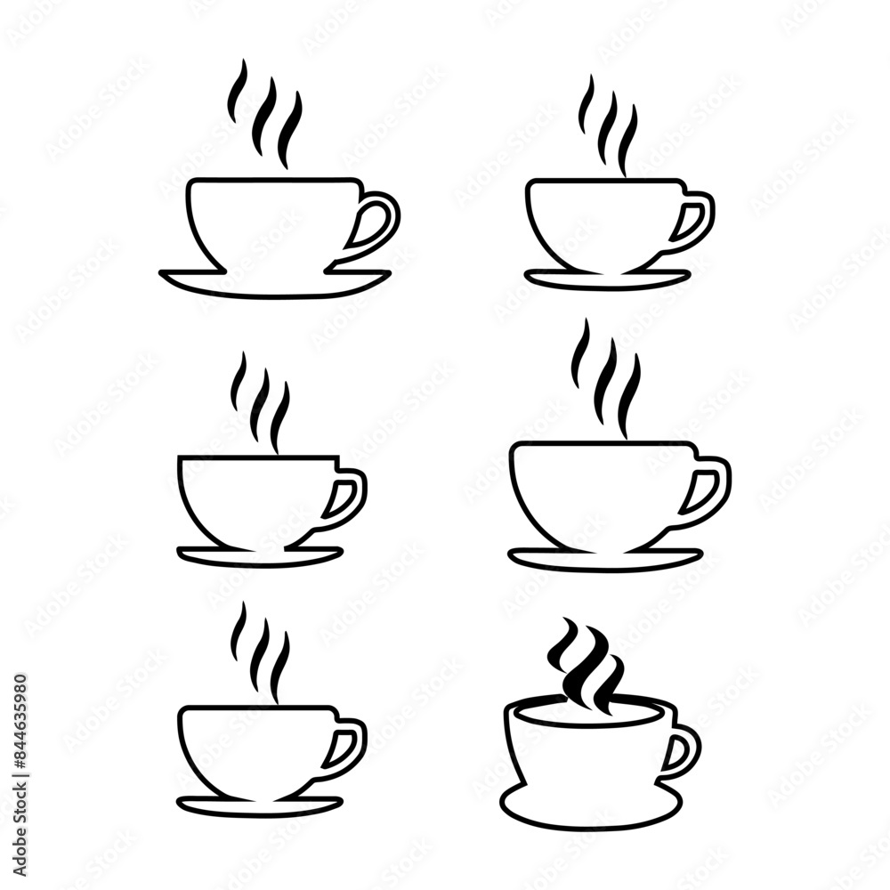 coffee with cup coffee with cup