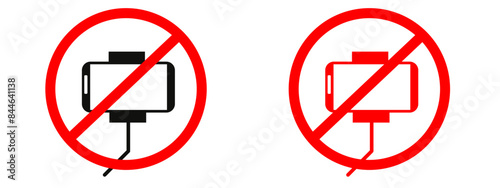 Photography prohibited indicating no selfies allowed in this area