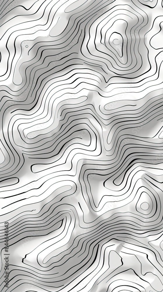 Background of the topographic map. Topographic map lines, contour background. Geographic grid, vector abstract Background of the topographic map. Topographic map lines, contour background. Geographic grid, vector abstract
