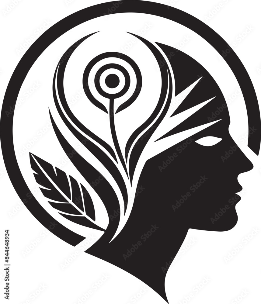 mental health logo illustration black and white mental health logo illustration black and white