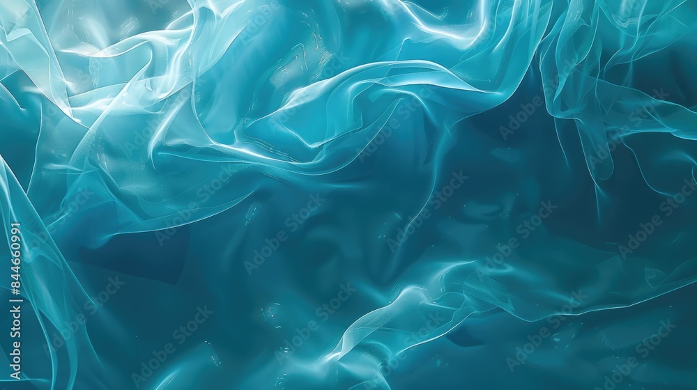 Obraz premium Abstract cyan background for versatile design projects