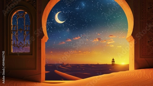 Ramadan Mubarak Eid Festivale Islamic wallpaper photo