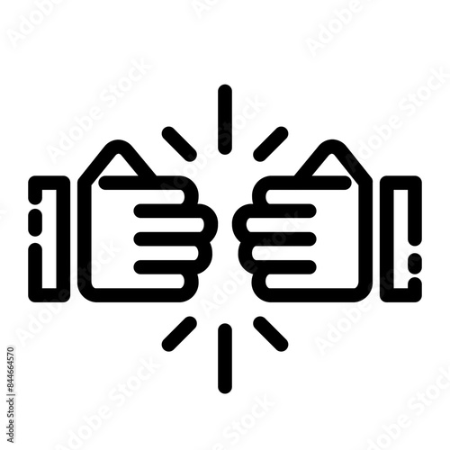 brotherhood illustration cutline icon