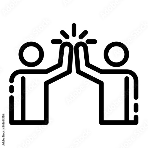 brotherhood illustration cutline icon