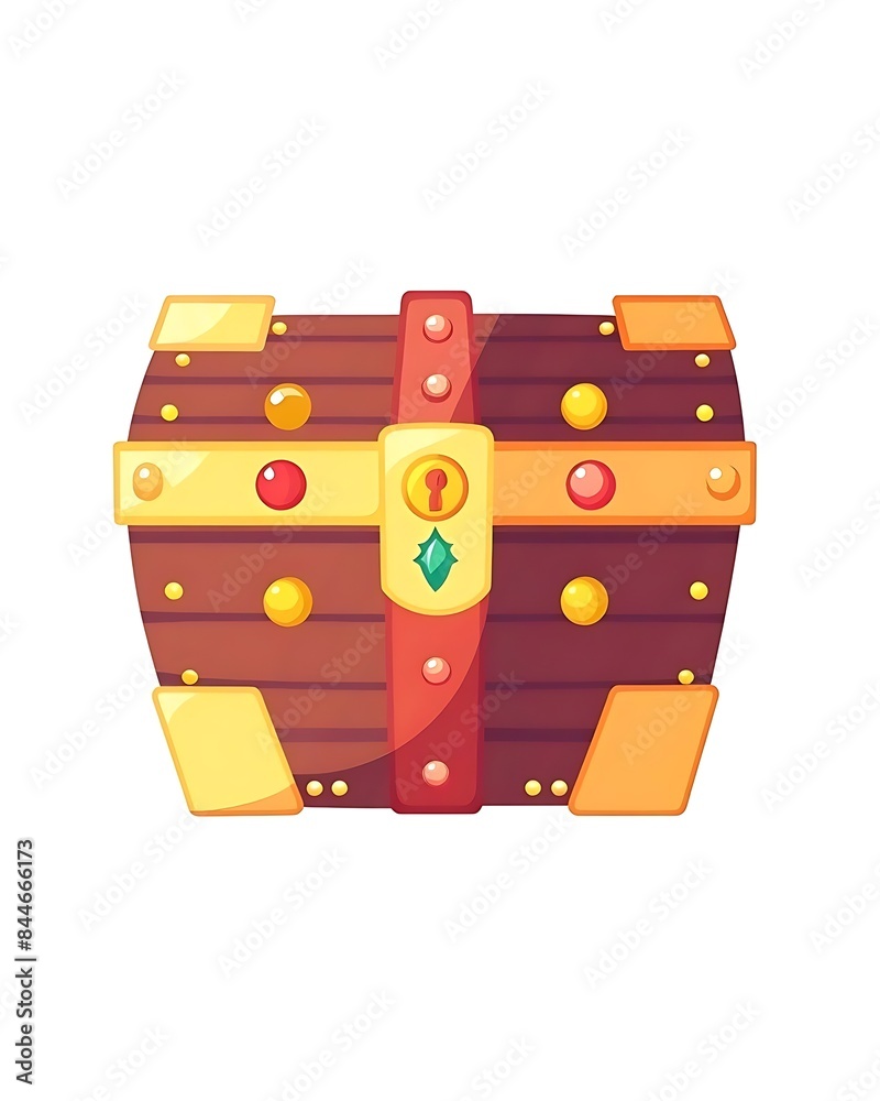 colorful jeweled ruby emerald brown wooden hidden mystery secret special private pirate golden fortune treasure chest luggage resizable vector illustration design generative ai colorful jeweled ruby emerald brown wooden hidden mystery secret special private pirate golden fortune treasure chest luggage resizable vector illustration design generative ai