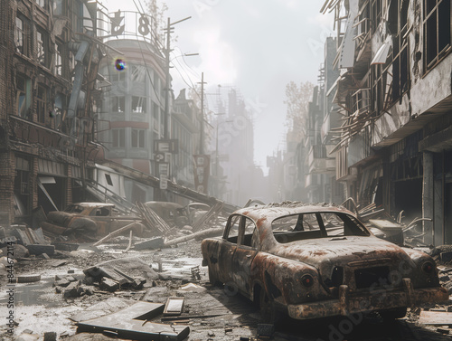 post apocalyptic city