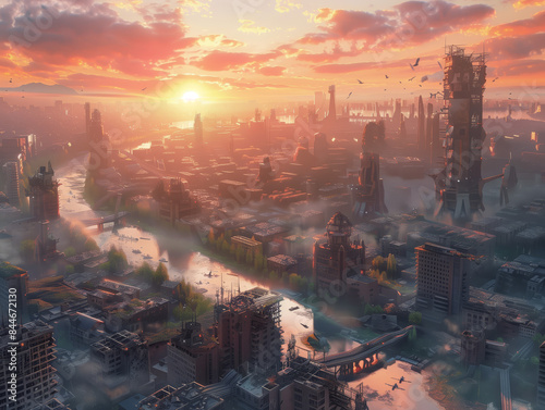post apocalyptic city