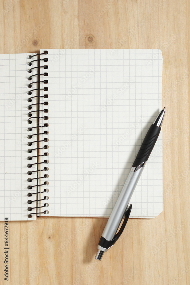 Notepad and pen Notepad and pen