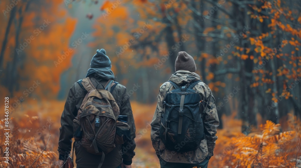 Fototapeta premium Hunting in the Forest