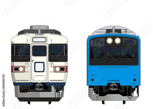 千葉の列車No.15_165系 / 201系_Japanese Railroad Cars in 