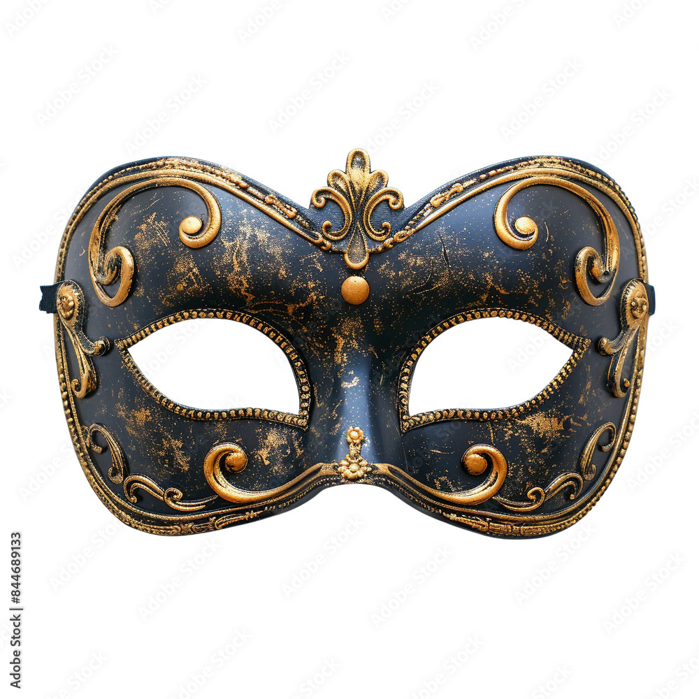 Elegant baroque masquerade mask in blue and gold with intricate detailing, perfect for costume parties, events, and theatrical performances. Elegant baroque masquerade mask in blue and gold with intricate detailing, perfect for costume parties, events, and theatrical performances.