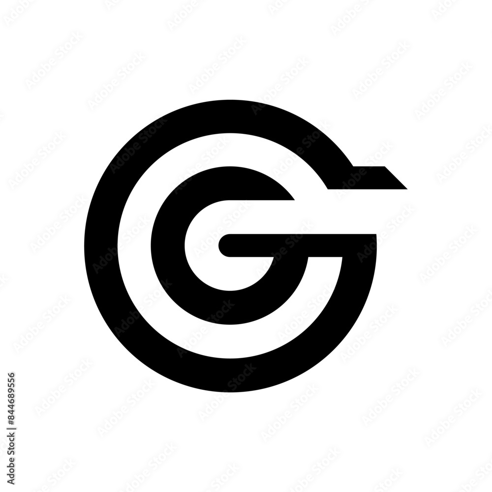 Vector graphic of Initial G Letter Logo.white Background. Can be used for Business and Branding Logos. Logo Design Template Elements.label,identity,shirt design,and banner etc. Vector graphic of Initial G Letter Logo.white Background. Can be used for Business and Branding Logos. Logo Design Template Elements.label,identity,shirt design,and banner etc.