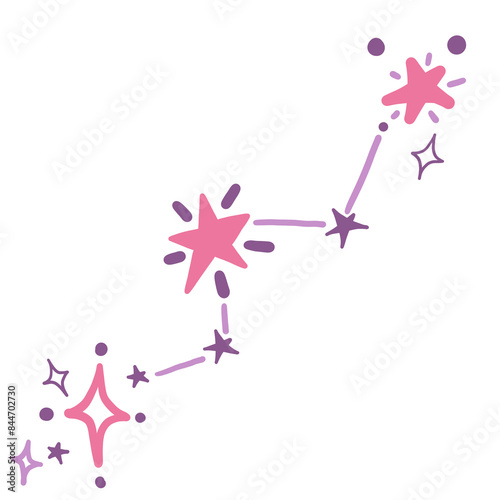 pink stars