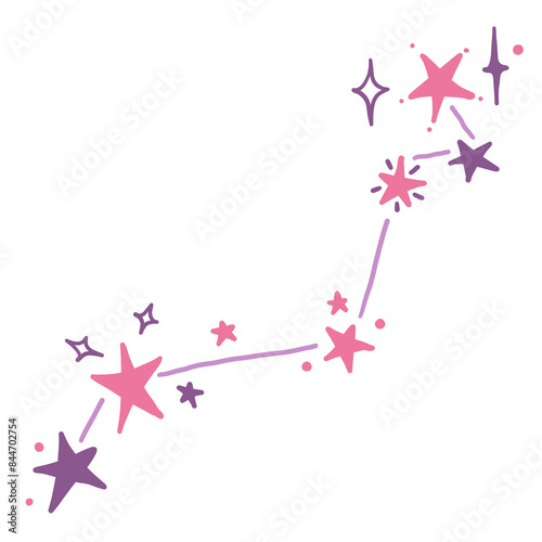 pink stars