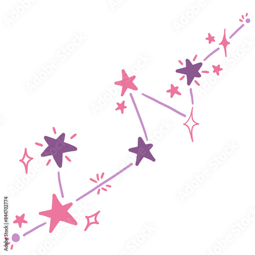pink stars