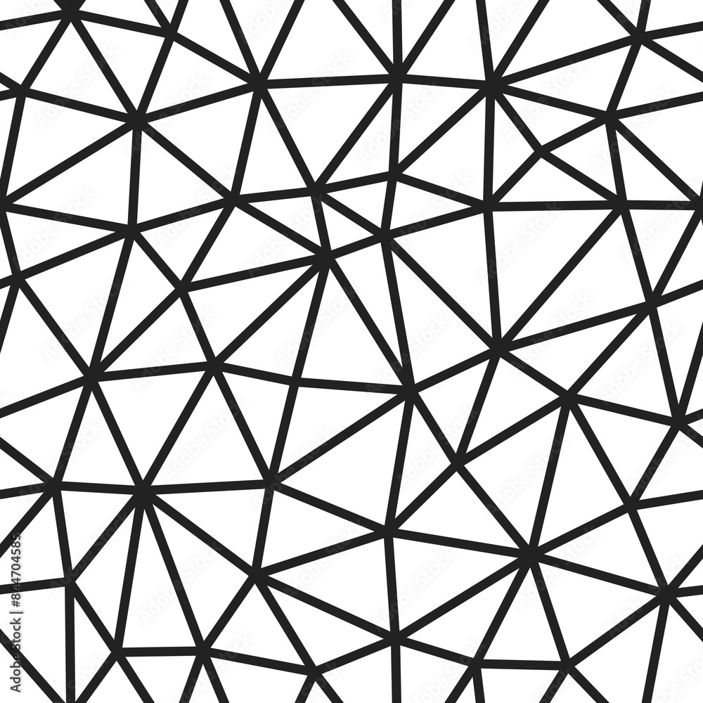 Tileable abstract background with medium-sized triangles and medium line weight. Seamless and repeatable vector illustration. Tileable abstract background with medium-sized triangles and medium line weight. Seamless and repeatable vector illustration.
