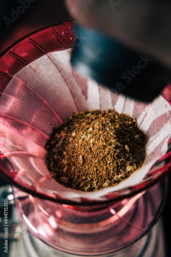 Pour Over Coffee Brewing