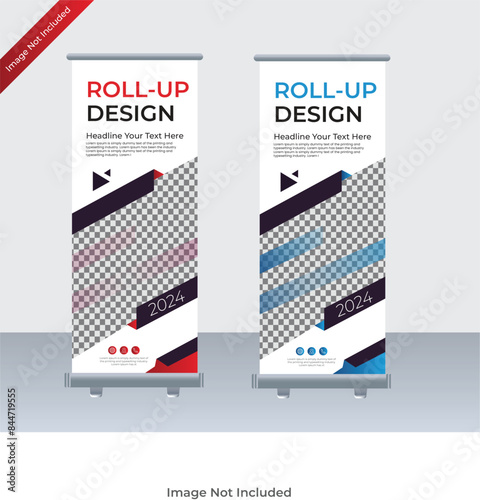 Professional Creative  Marketing Rollup Banner template