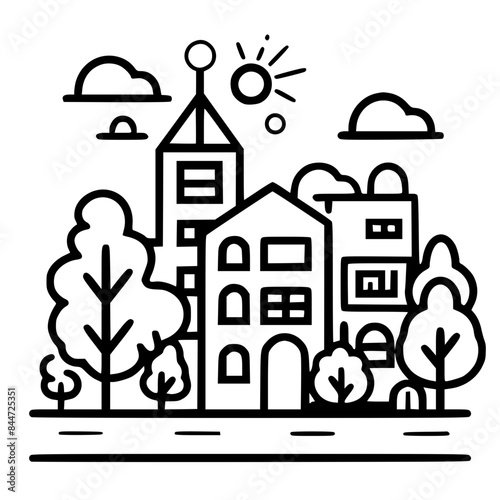 factory icon, garage icon, hotel icon, store icon, lighthouse icon, building exterior icon, built structure icon, shopping mall icon, architecture icon, police station icon, apartment icon, campus ico