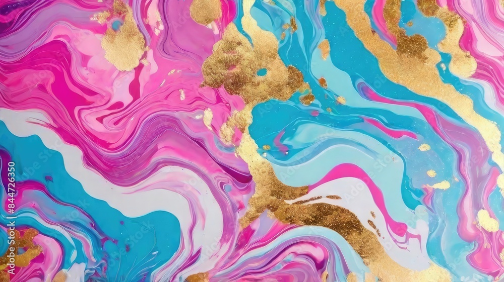 Obraz premium Vivid Abstract Movement Background
