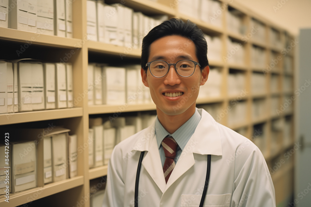 Portrait of a Smiling Male Doctor Portrait of a Smiling Male Doctor