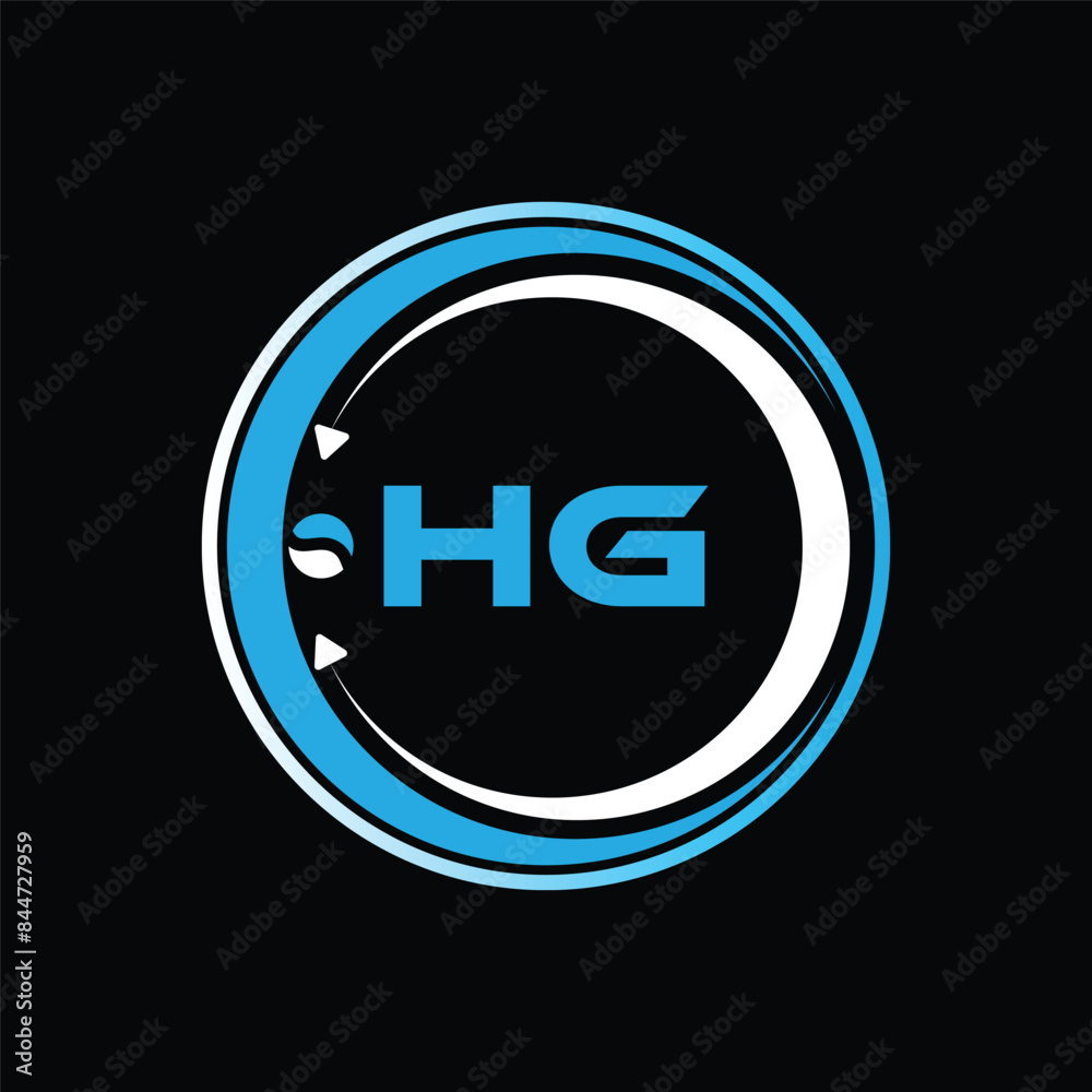 HG letter logo design with a circle shape HG Logo design. HG letter logo creative design. HG unique design. HG letter logo design on black background. HG letter logo design with a circle shape HG Logo design. HG letter logo creative design. HG unique design. HG letter logo design on black background.