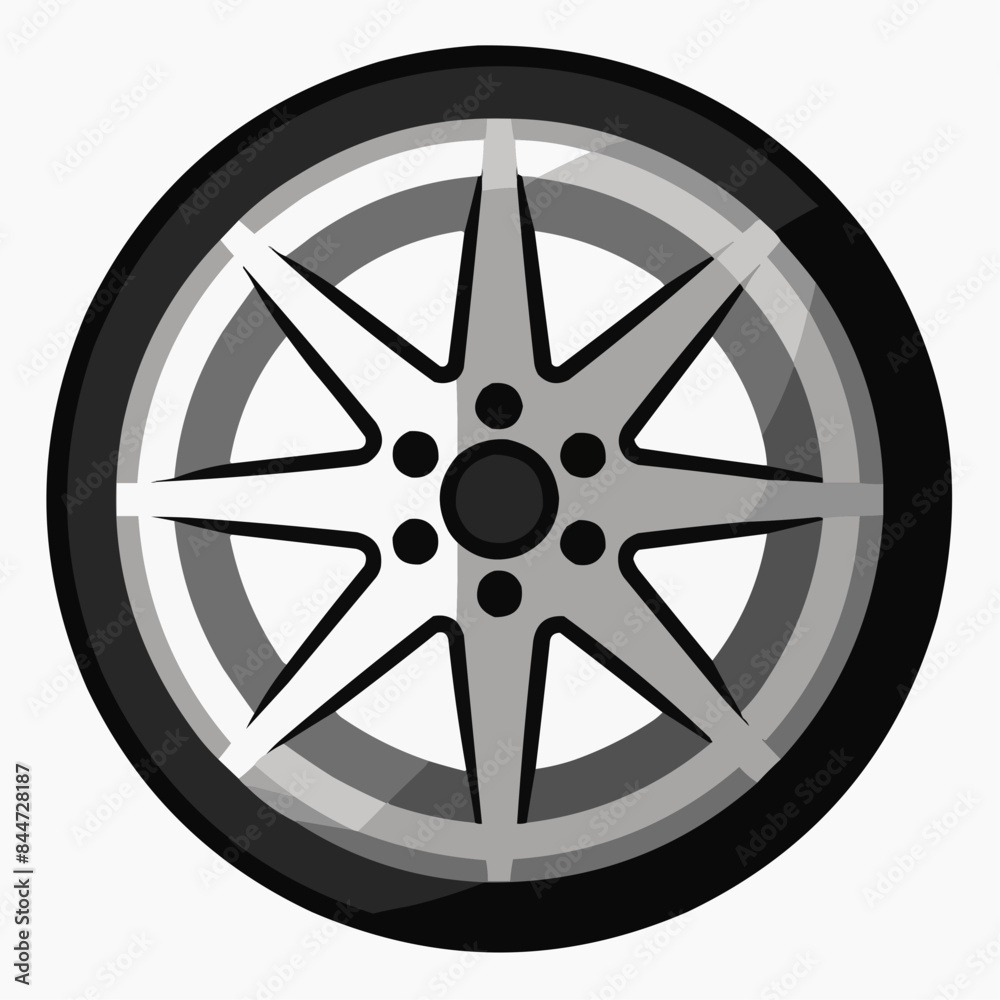 wheel isolated on white wheel isolated on white