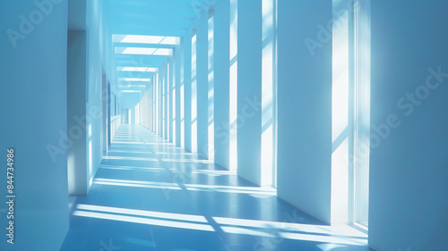 Traditional and Classic Art Museum Scene