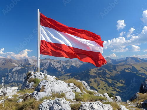 Flagge von Österreich