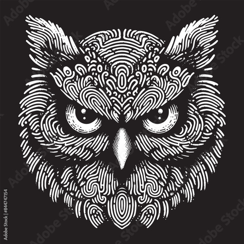 Editable animal illustration