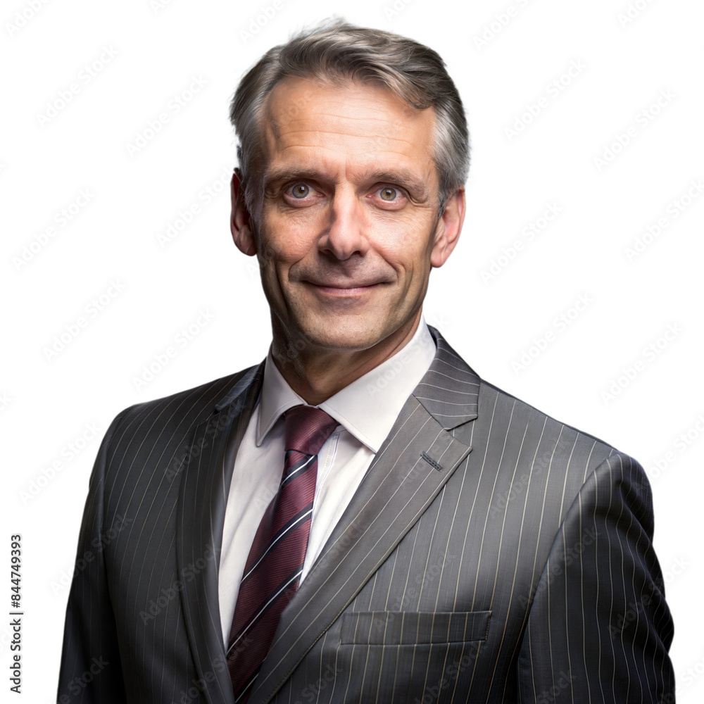 Confident mature businessman in suit looking directly at camera Confident mature businessman in suit looking directly at camera