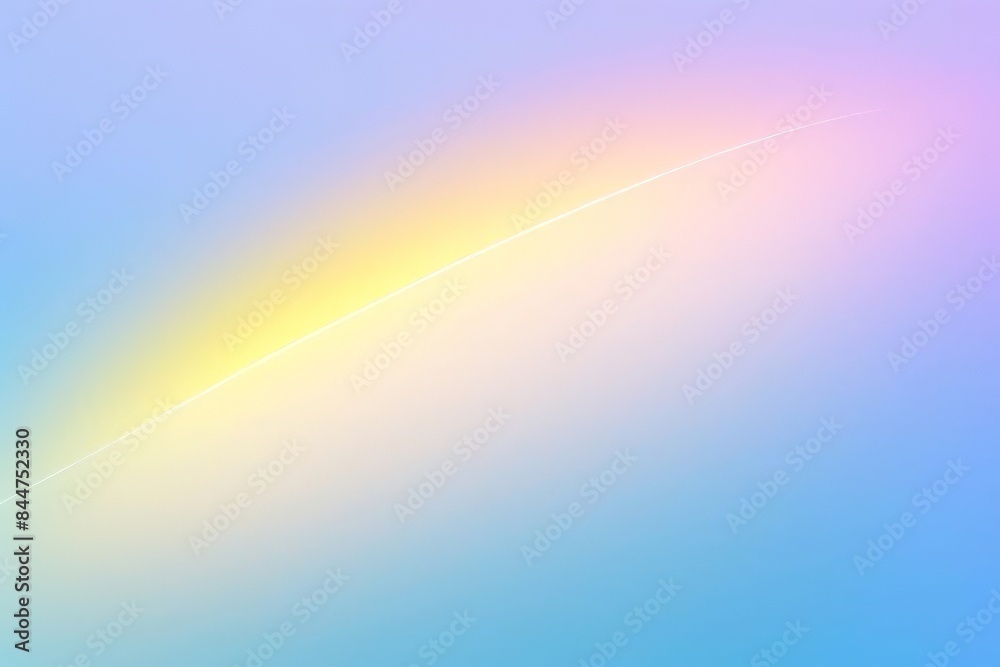 Naklejka premium Abstract blurred colorful mesh gradient background, futuristic wallpapers branding, business card, soft pastel color, geometric line dot tech, digital cyber ai technology, presentation background