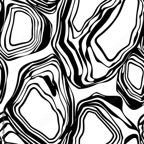 Geode Pattern, Seamless Geode Pattern