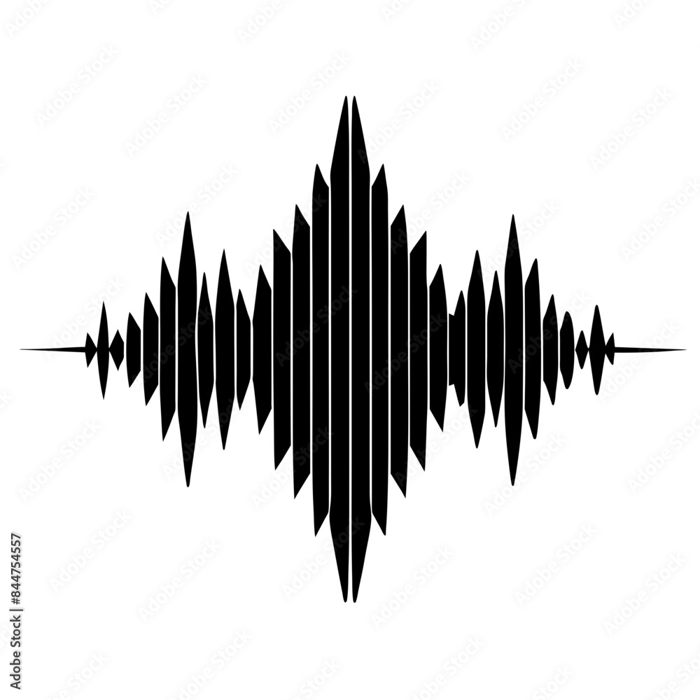 illustration of sound wave vector