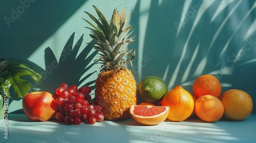 Tropical Fruits and Shadows