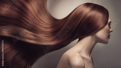 hair, close-up, full background