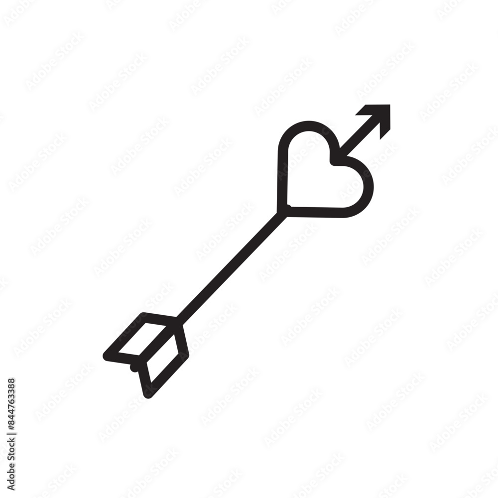Cupid Heart Icon Perfect for Romantic and Valentine�s Day Themes Cupid Heart Icon Perfect for Romantic and Valentine�s Day Themes