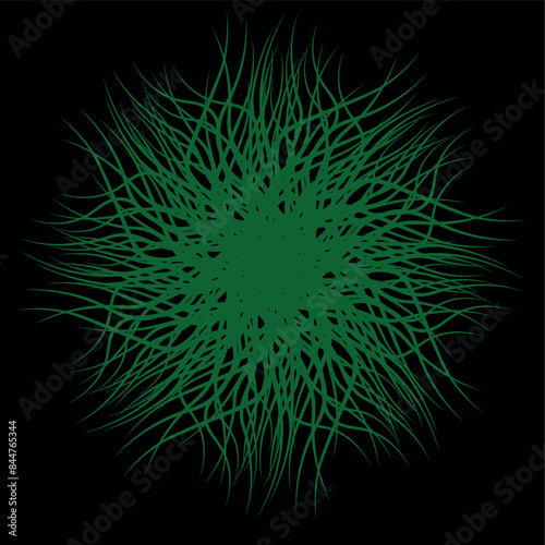 abstract fractal background with spiral
