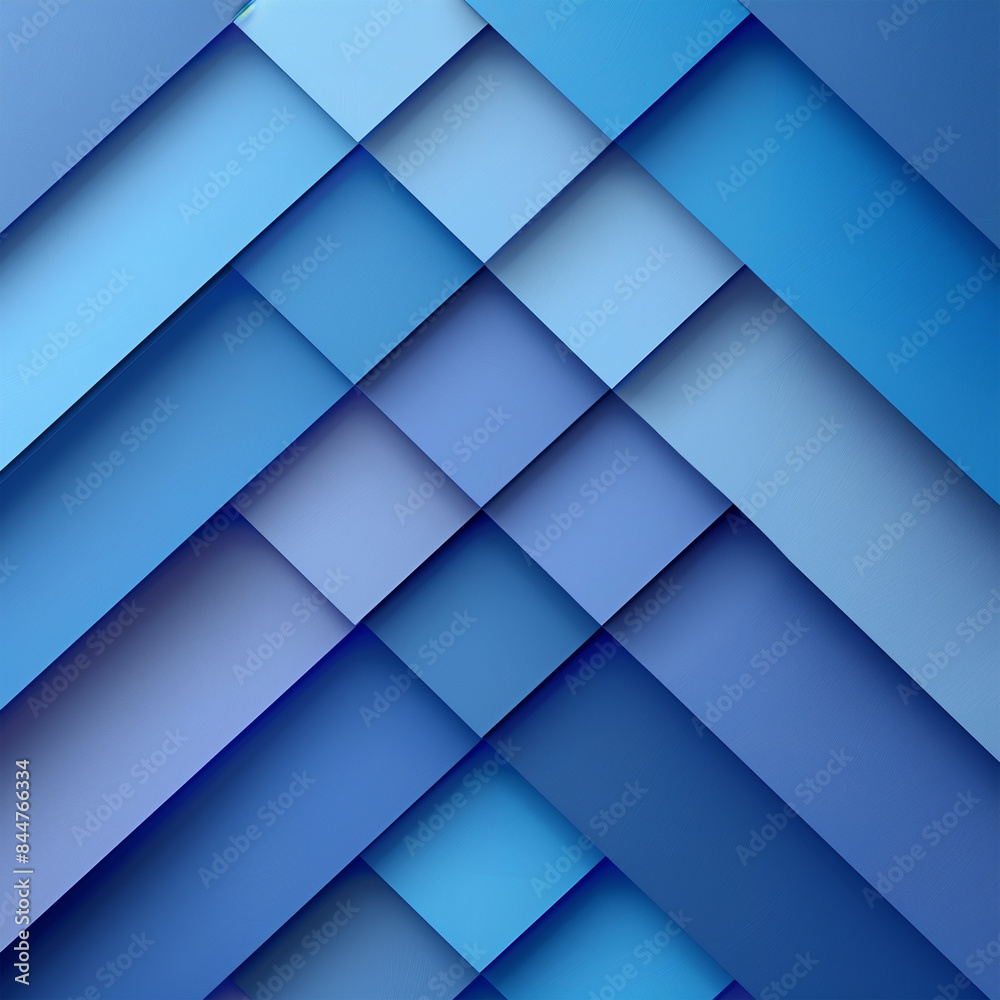 Obraz premium Abstract blue background with checkered effect.
