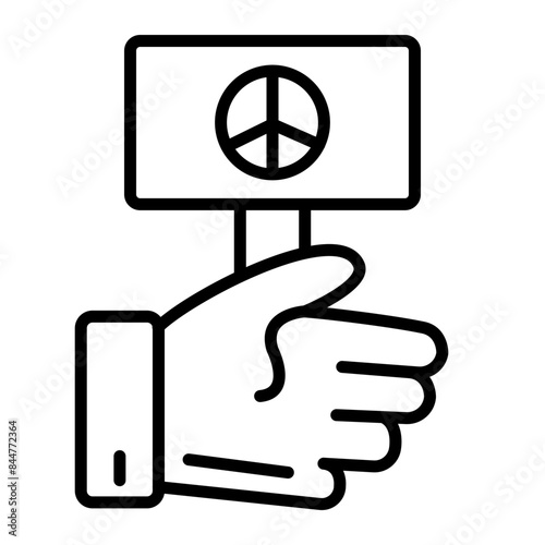 Freedom Vector Line Icon