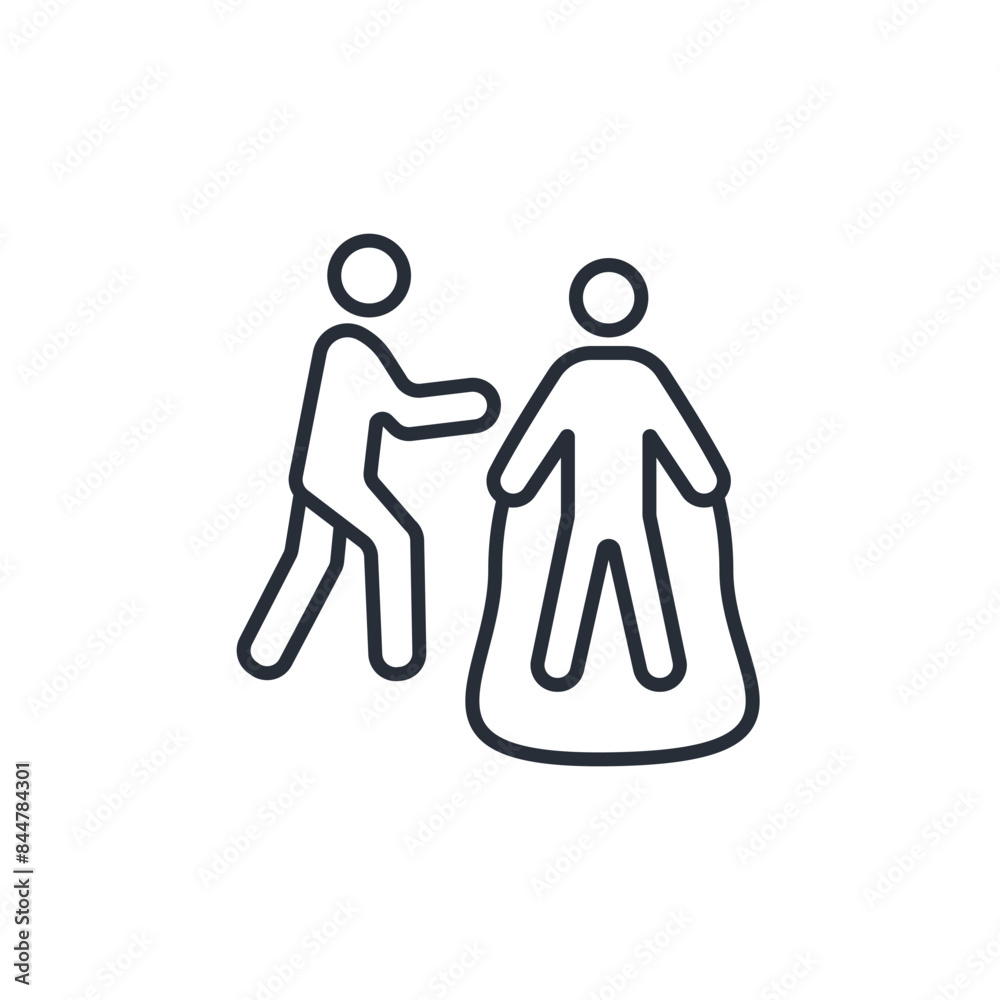Jumping rope icon. vector.Editable stroke.linear style sign for use web design,logo.Symbol illustration. Jumping rope icon. vector.Editable stroke.linear style sign for use web design,logo.Symbol illustration.