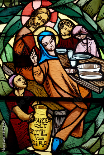 Fotografie The miracle of the wedding feast at Cana