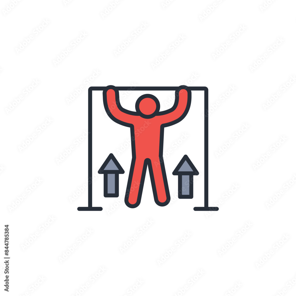 fitness icon. vector.Editable stroke.linear style sign for use web design,logo.Symbol illustration. fitness icon. vector.Editable stroke.linear style sign for use web design,logo.Symbol illustration.