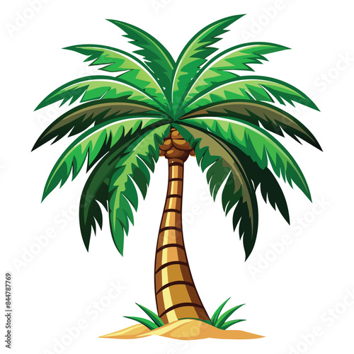 palm tree illustration